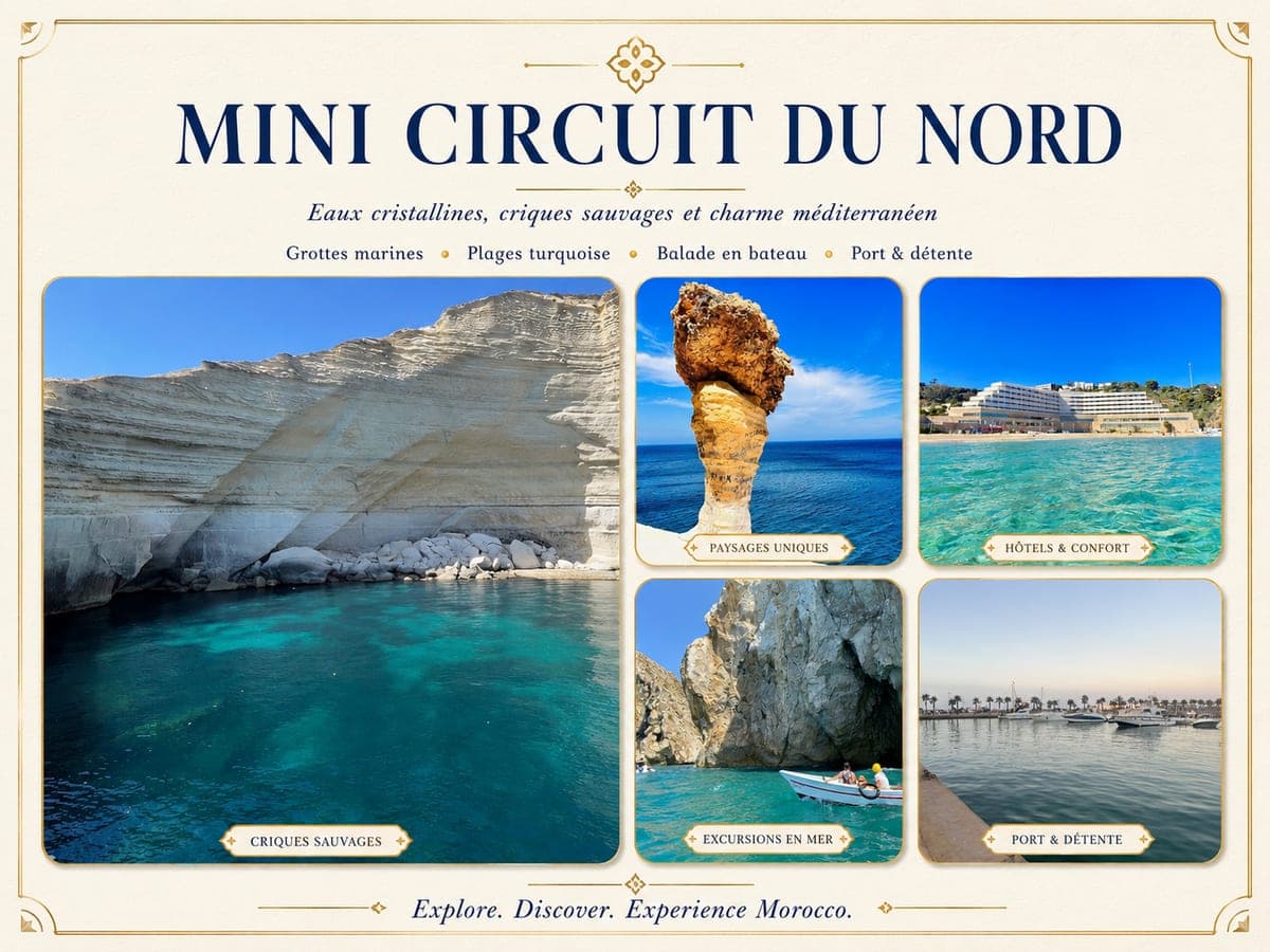 Mini Circuit du Nord entre Al Hoceima, Nador et Saïdia